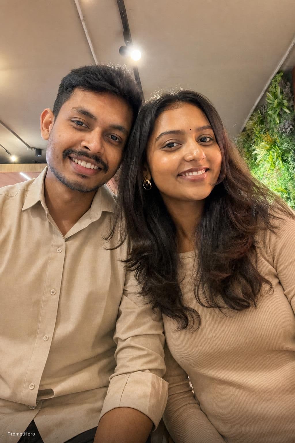 AI generated: create a same color which suits my skin color
