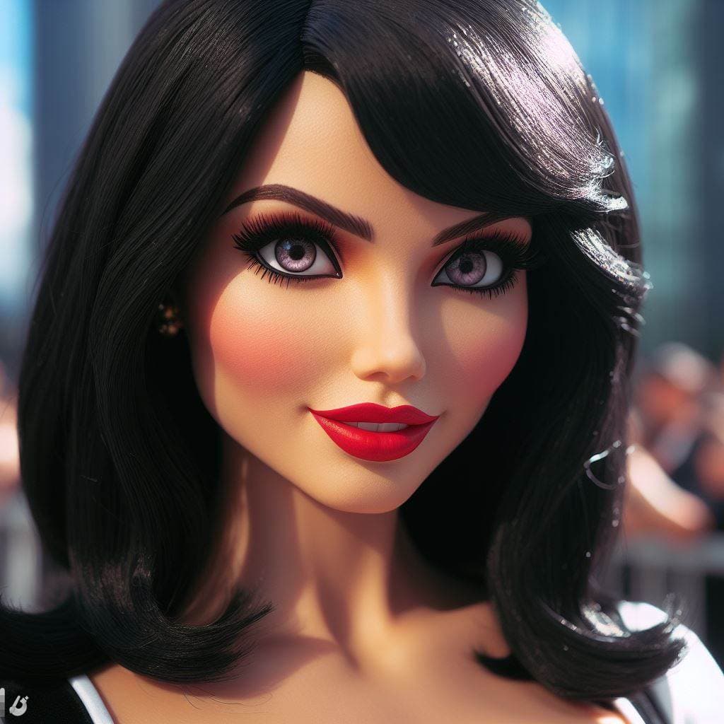 AI generated: happy