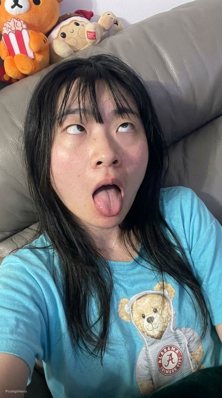 AI generated: Aheago face