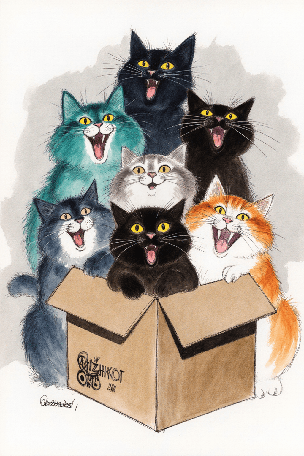 CHIZHICOV CATS aka КОТЫ ЧИЖИКОВА