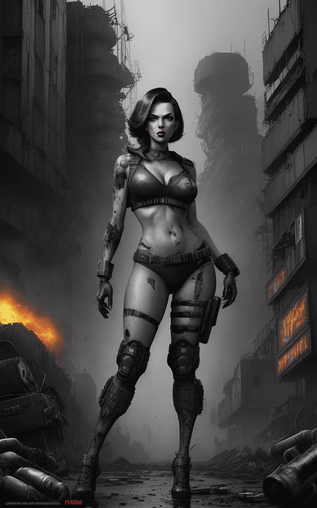 AI generated: The special 4K "Bombshell Edition" poster features a striking polaroid-style artwork of an bombshell...