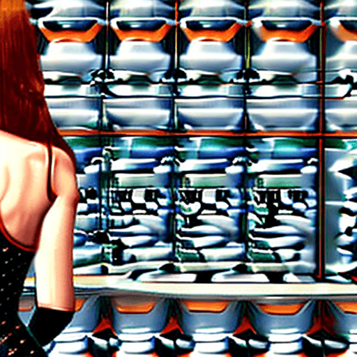 AI generated: Redhead girl using urinal, full body, slim waist, photorealistic, epiCPhotoGasm-colorfulPhoto ((styl...