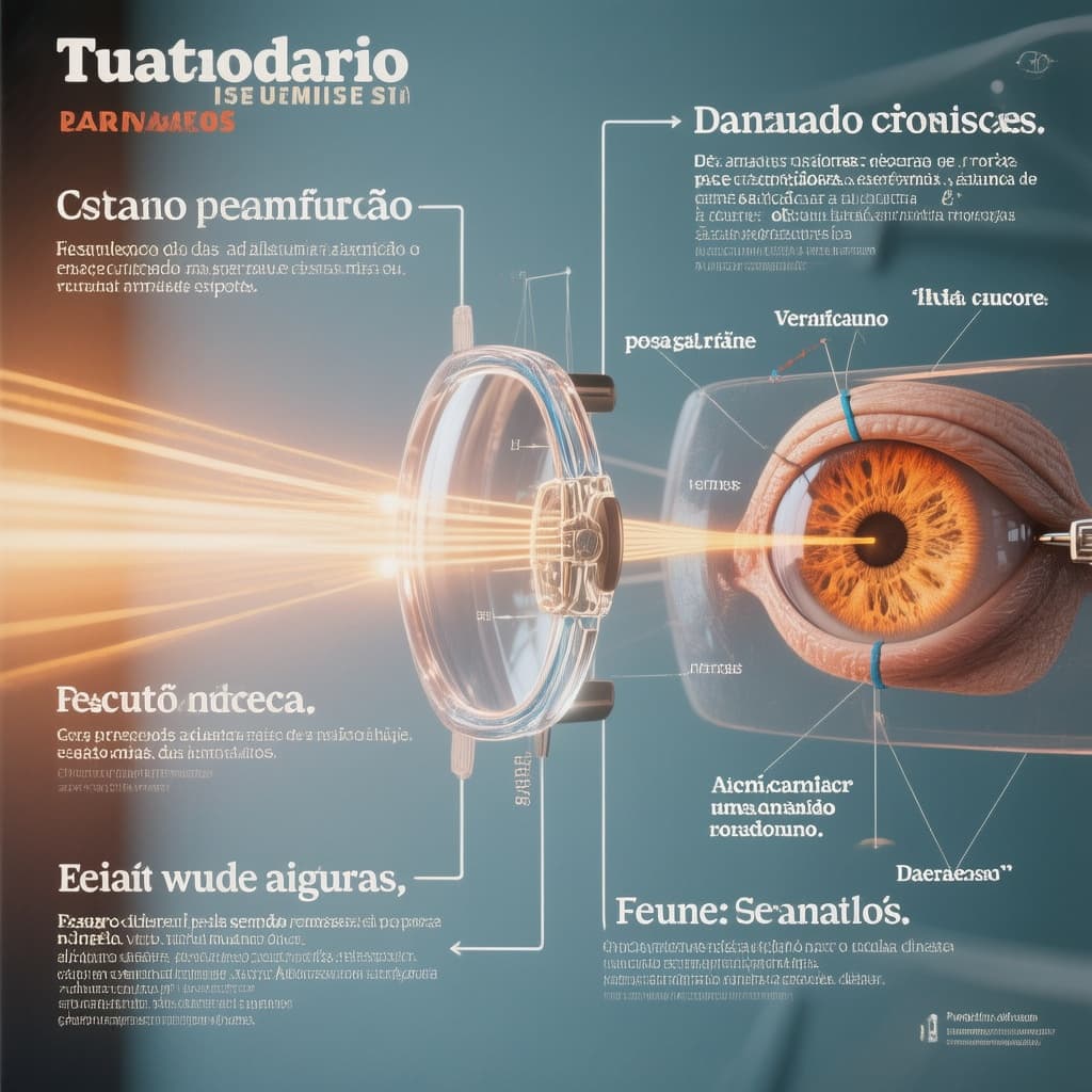 AI generated: Academic infographic in a scientific and didactic style, with a clean visual style, showing light ra...