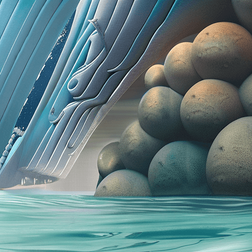 AI generated: concept art for underwater city, atlantis water, futuristic, cinematic composition, half women-merma...
