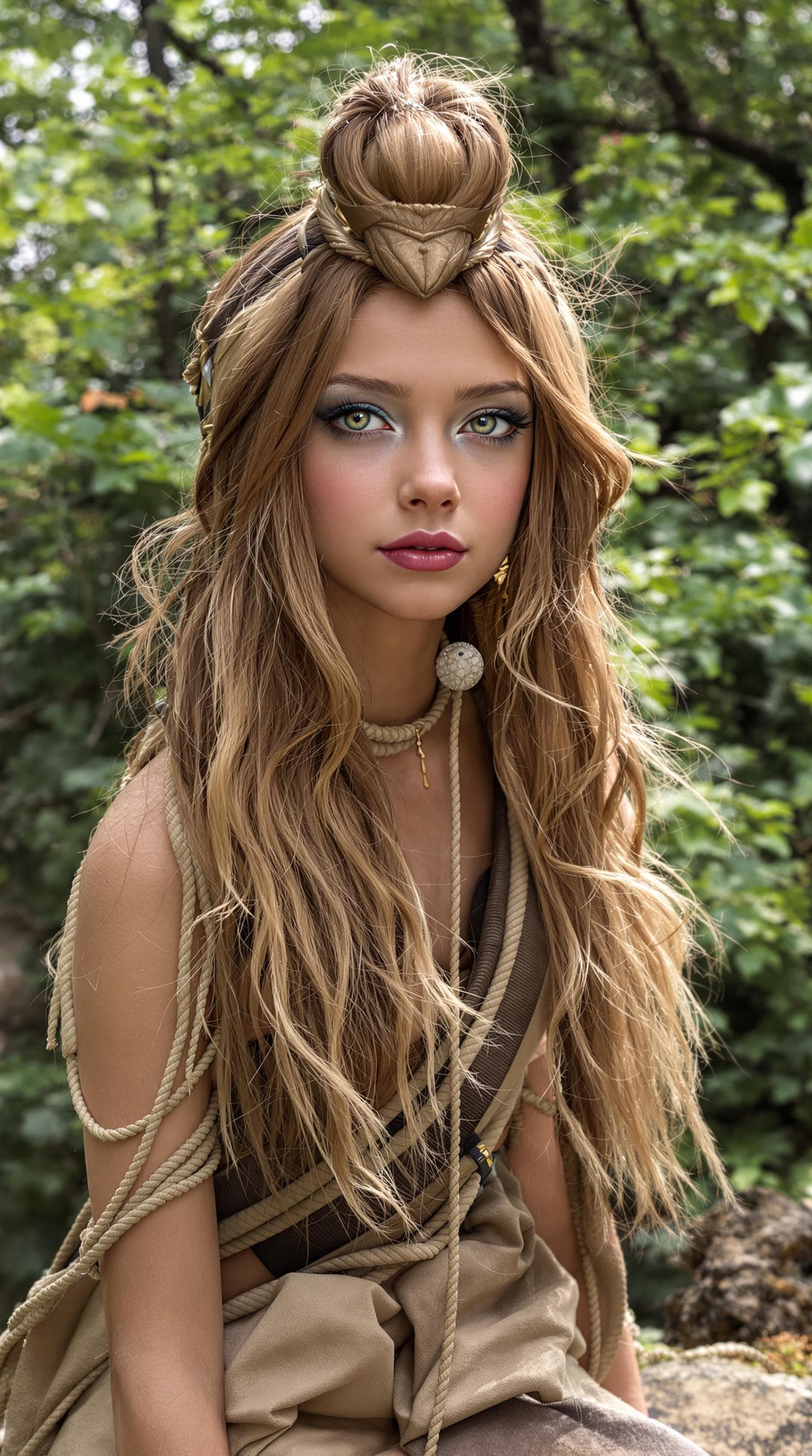 AI generated: a professional photo of a exceptionally beautiful girl in the world, (age 11) (futuristic),(masterpi...
