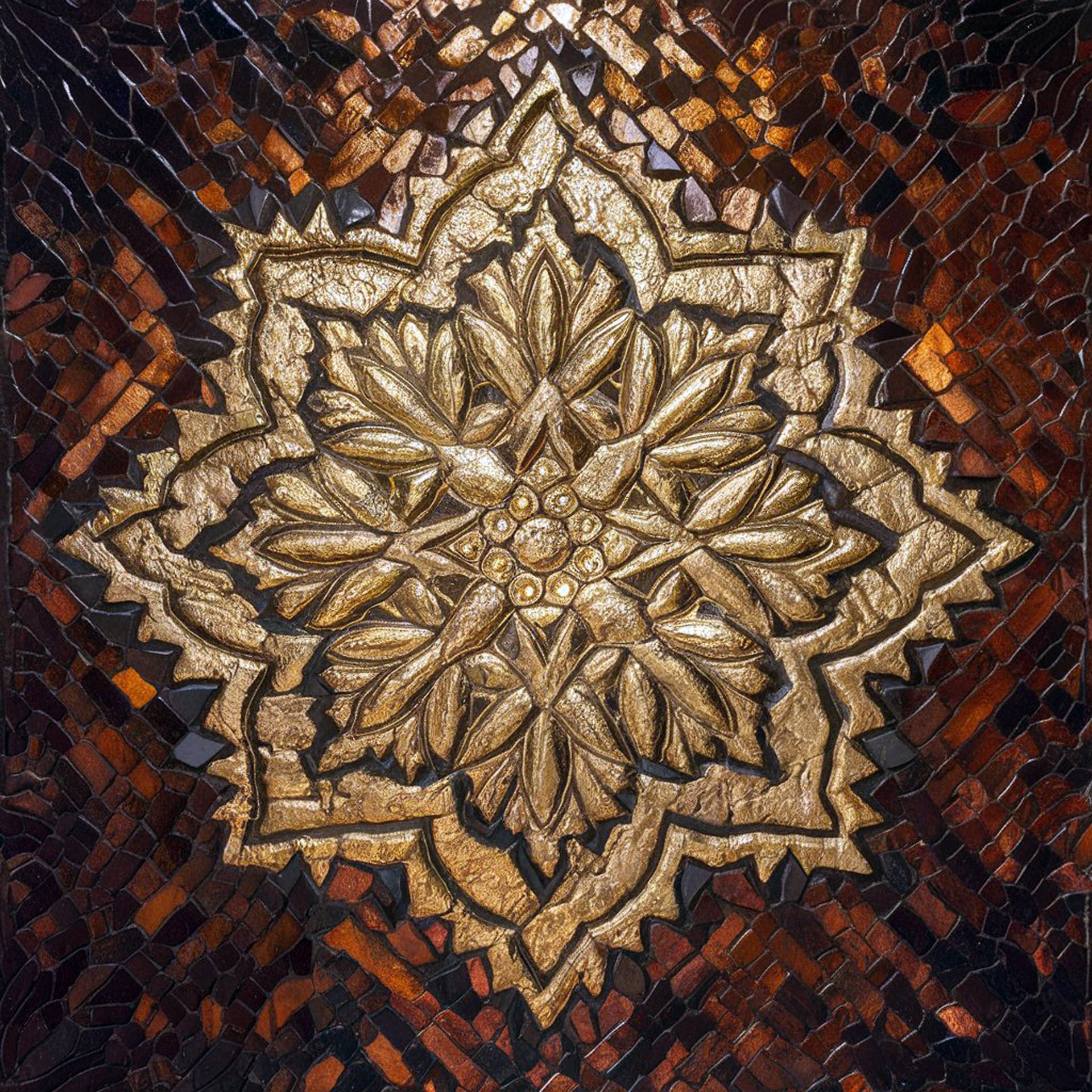 AI generated: GOLD MOSAIC
