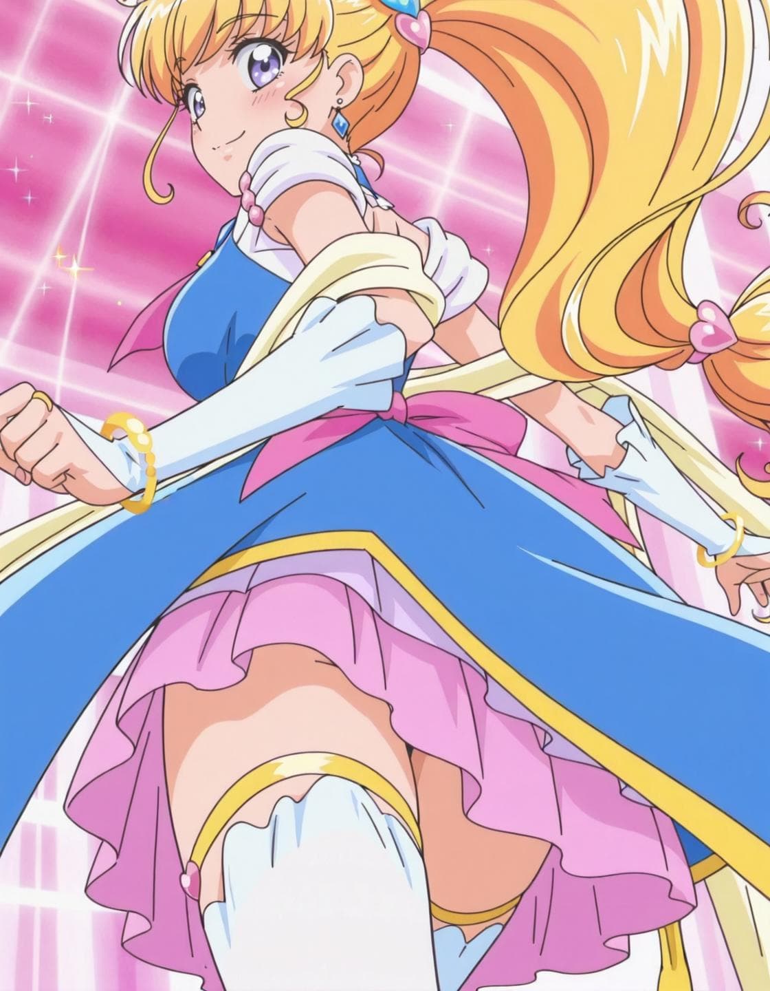 Cure Miracle : Sapphire style (Mahou Tsukai Precure!) /キュアミラクル：サファイアスタイル (魔法つかいプリキュア！ )