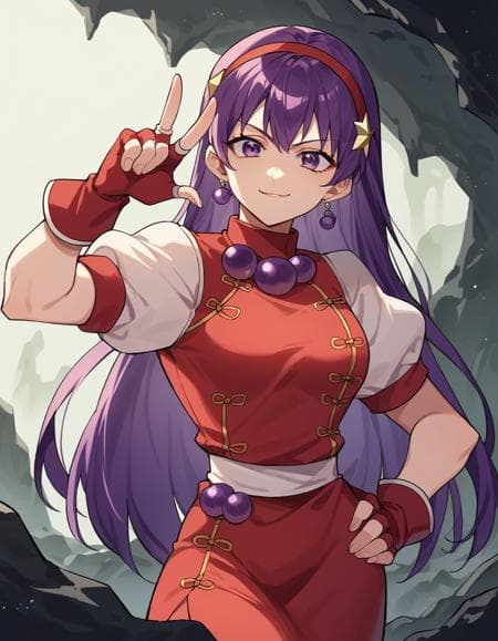 Athena Asamiya (麻宮 アテナ) - The King of Fighters
