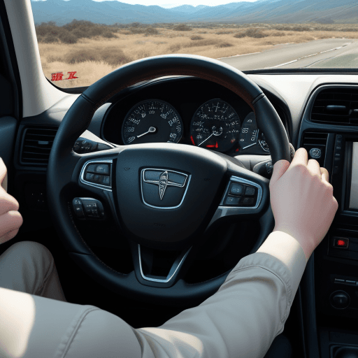 AI generated: Photo of watch out surrounding for any potential risk while in vehicle



 

