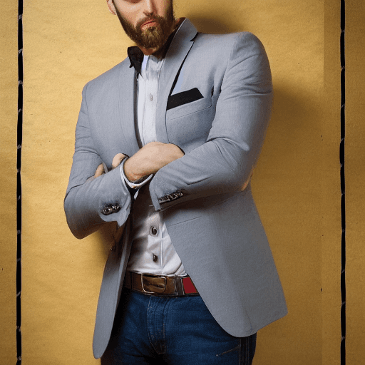 AI generated: dashing male portraits
