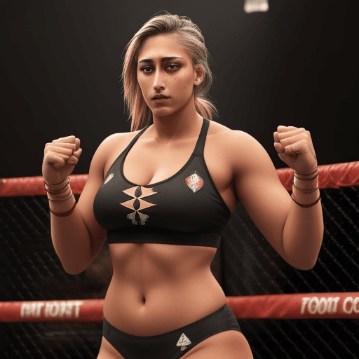 AI generated: Rhea ripley