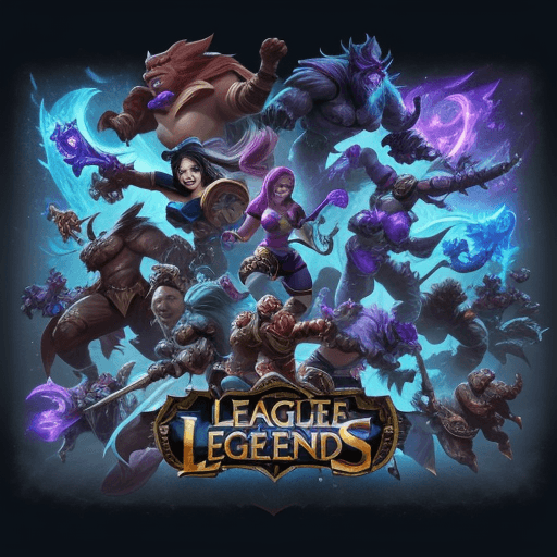 AI generated: League of legends