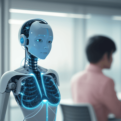 AI generated: AI in the workplace