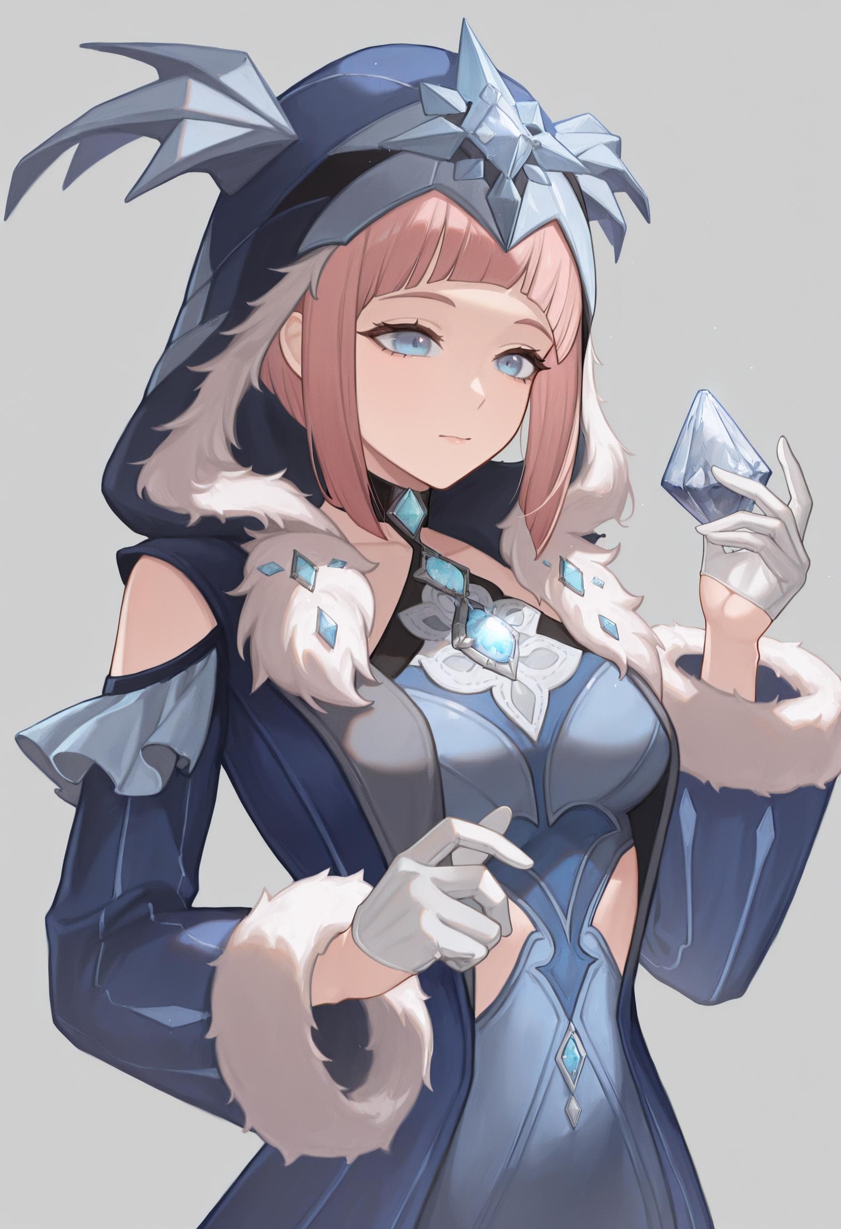 Cryo Cicin Mage (Genshin Impact) SDXL LoRA [Illustrious]