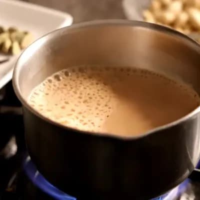 AI generated video: Masala chai being prepared
