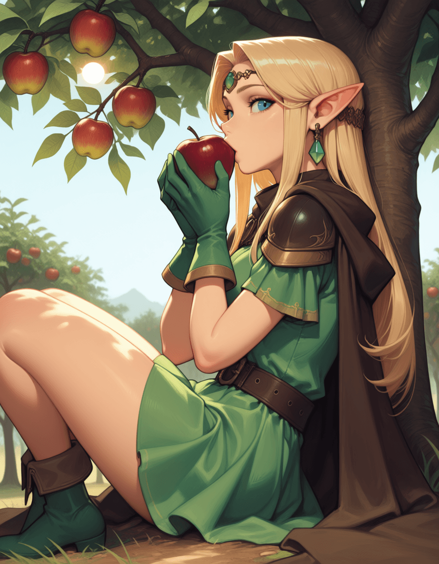 Lucia - Elf: Dungeons & Dragons (Anima illustrious PonyXL)