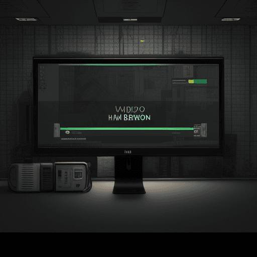 AI generated: hud background