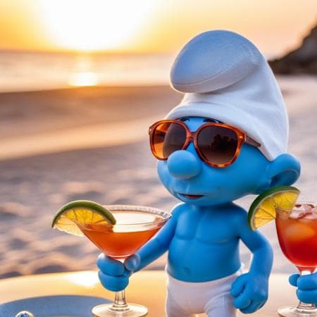 The Smurfs - Flux1.D & SDXL