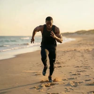 AI generated video: animate running