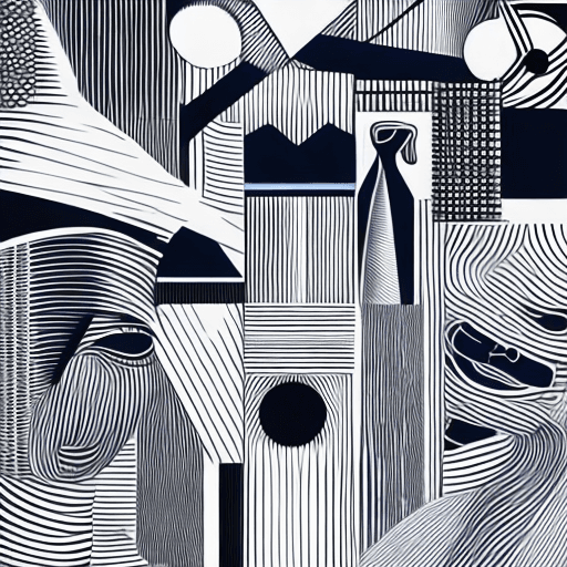 AI generated: vector character illustration, in the style of minimalist detail, forms, rick owens, matt bors, clos...