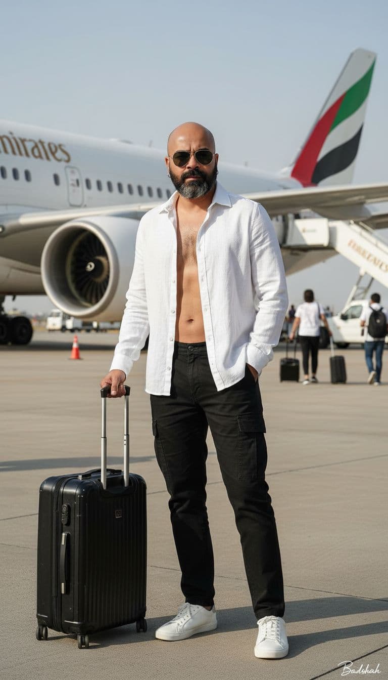 AI generated: Ultra-realistic 8K portrait of a stylish young man with a lean, toned physique (around 56 kg, 5'6 ta...