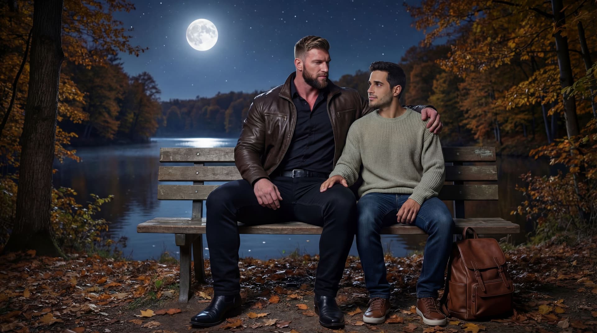 AI generated: Same image, just change the Hispanic guy's face. 