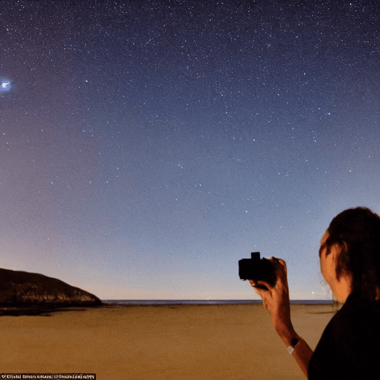 AI generated: An 18-year-old girl turned her back to the camera, looking at the sea where a whale jumped out of th...