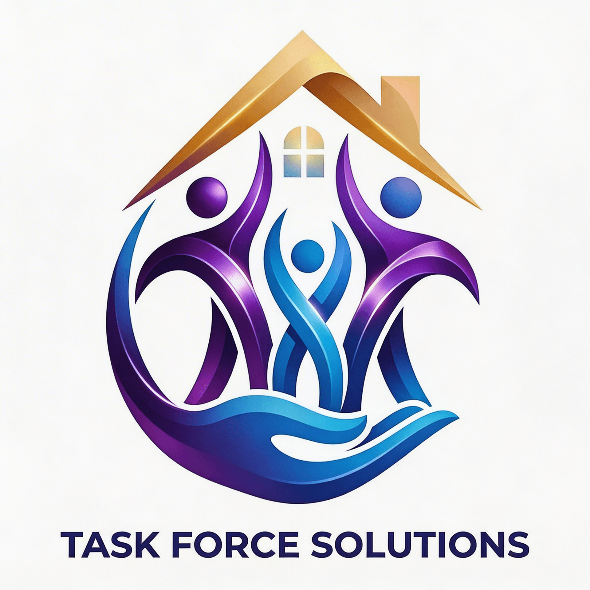 AI generated: LOGO REMAINS THE SAME, OS USES A BLENDING BLUE IN THE NIDDLE AND METALIC PURPLE IN DARKER SPOTS. INC...
