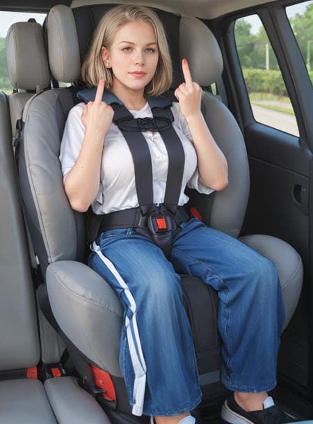 Adult Car Seat, A better bondage carseat