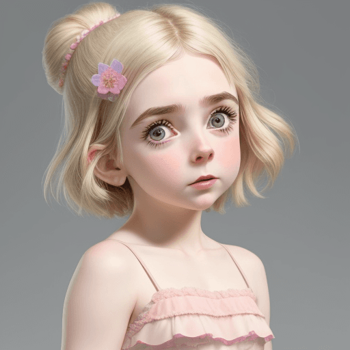 AI generated: McKenna grace no top