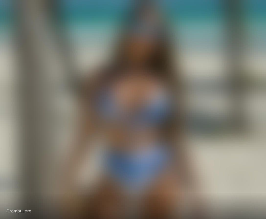 AI generated: Can you make this bikini hotter