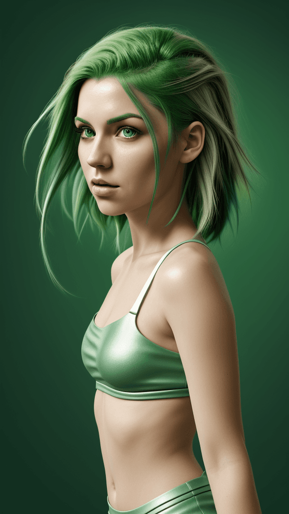 AI generated: (8k, RAW photo, best quality, master:1.2), (realistic, photo-realistic:1.37), ultra detailed, green ...