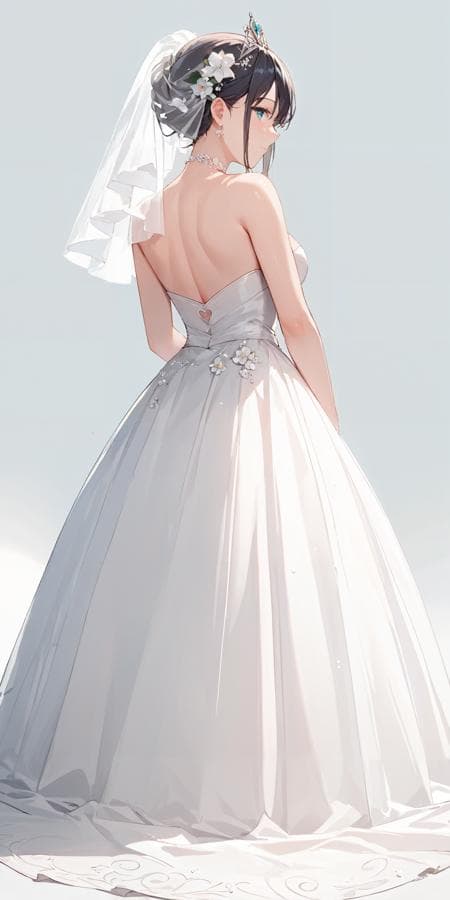 ウェディングドレス/wedding dress(SD,XL,pony) - Image 3