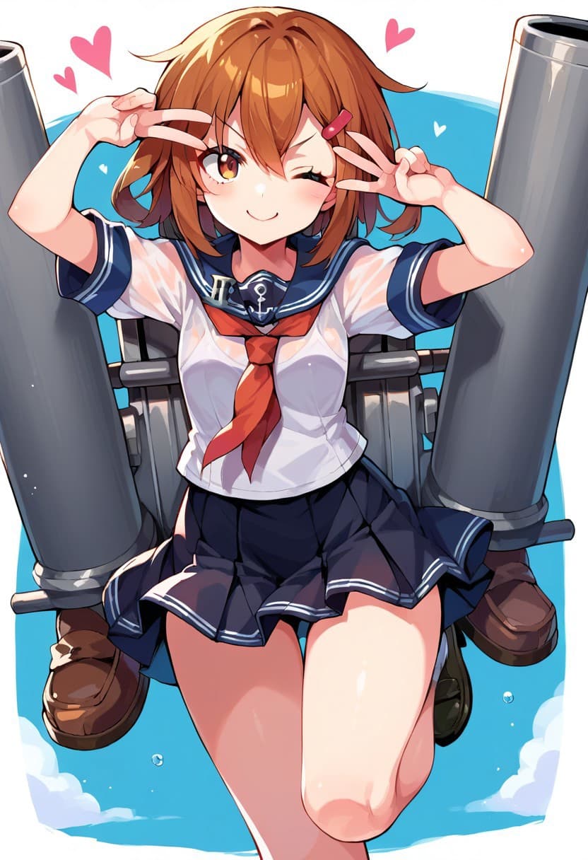 Ikazuchi (from Kantai Collection) [Pony]