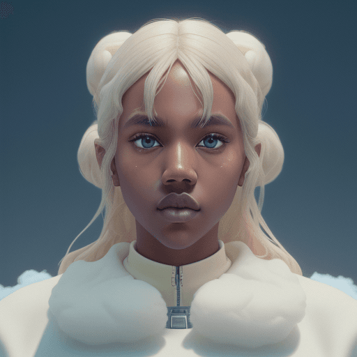 AI generated: 
cream color palette electronic chip designed by kanye west and jacquemus, elegant, luxury, fluffy b...