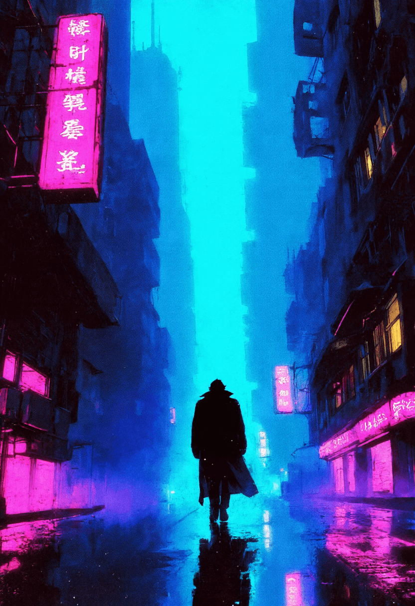 Retro Sci-fi 90's anime style Flux/Chroma/IllustriousXL