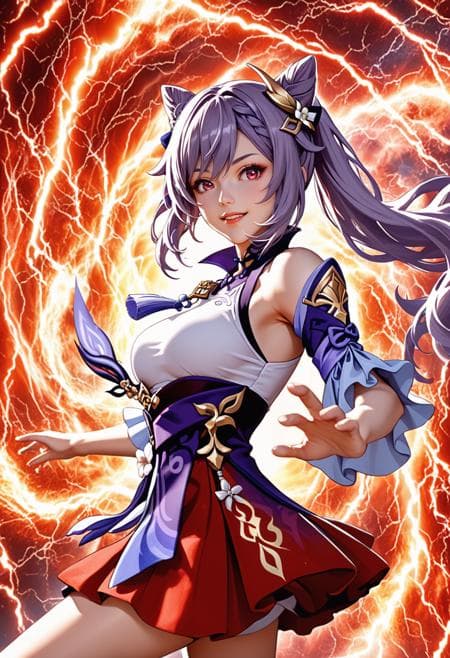 Lightning Tatsuki Background - Image 1