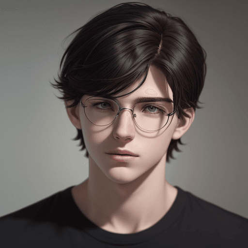 AI generated: Silent Whispers: When Love Finds Its Voice, Boys love,  perfect proportions, Alex, the protagonist, ...