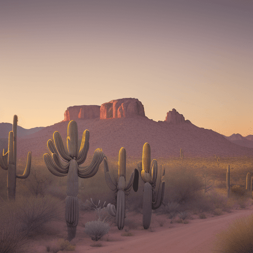 AI generated: "Transport your audience to the eve of December 31st, 1823, within the Sonoran desert town through t...