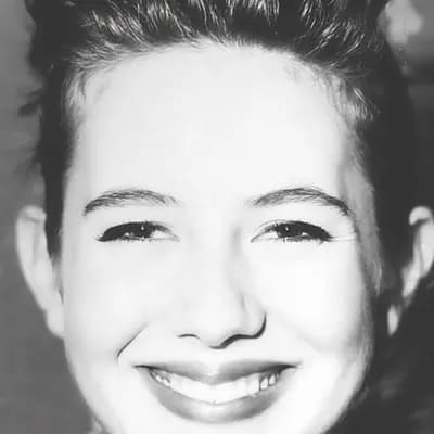 AI generated video: beauty smile large tongue shy