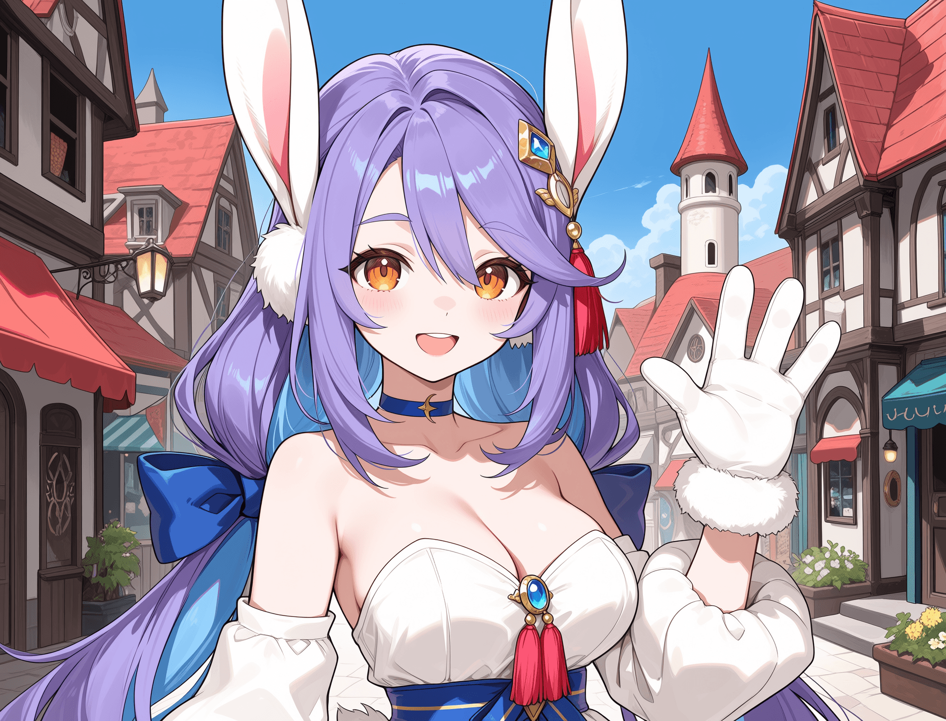 Moon Bunny Dominiel (Epic Seven) - Image 1