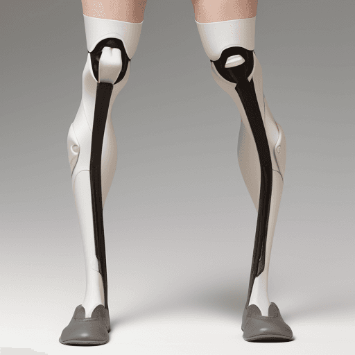 DreamShaper prompt: leg prosthesis