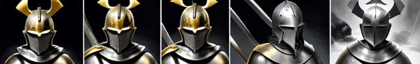 AI generated: KNIGHT CRUSADER, HELMET, POINTY CRUSADER HELMET, GREAT HELM, GREAT HELM WITH A CROSS, FLAT GREAT HEL...