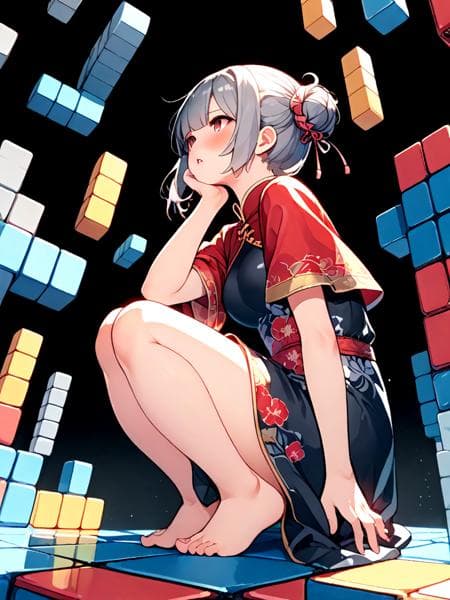 girl like tetris