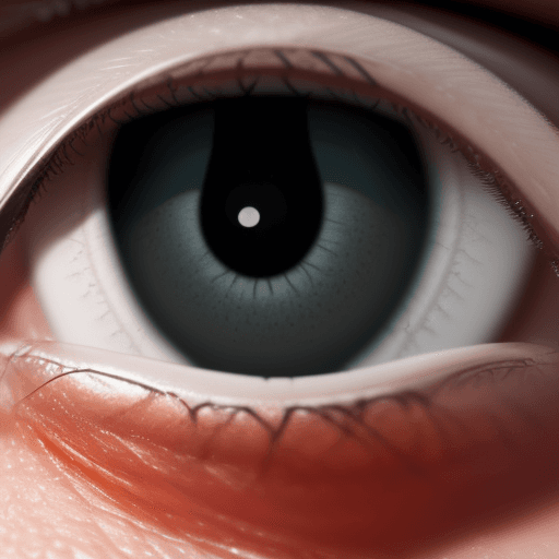 AI generated: Hyper realistic eye level photo of human like mosquito looking to the camera.