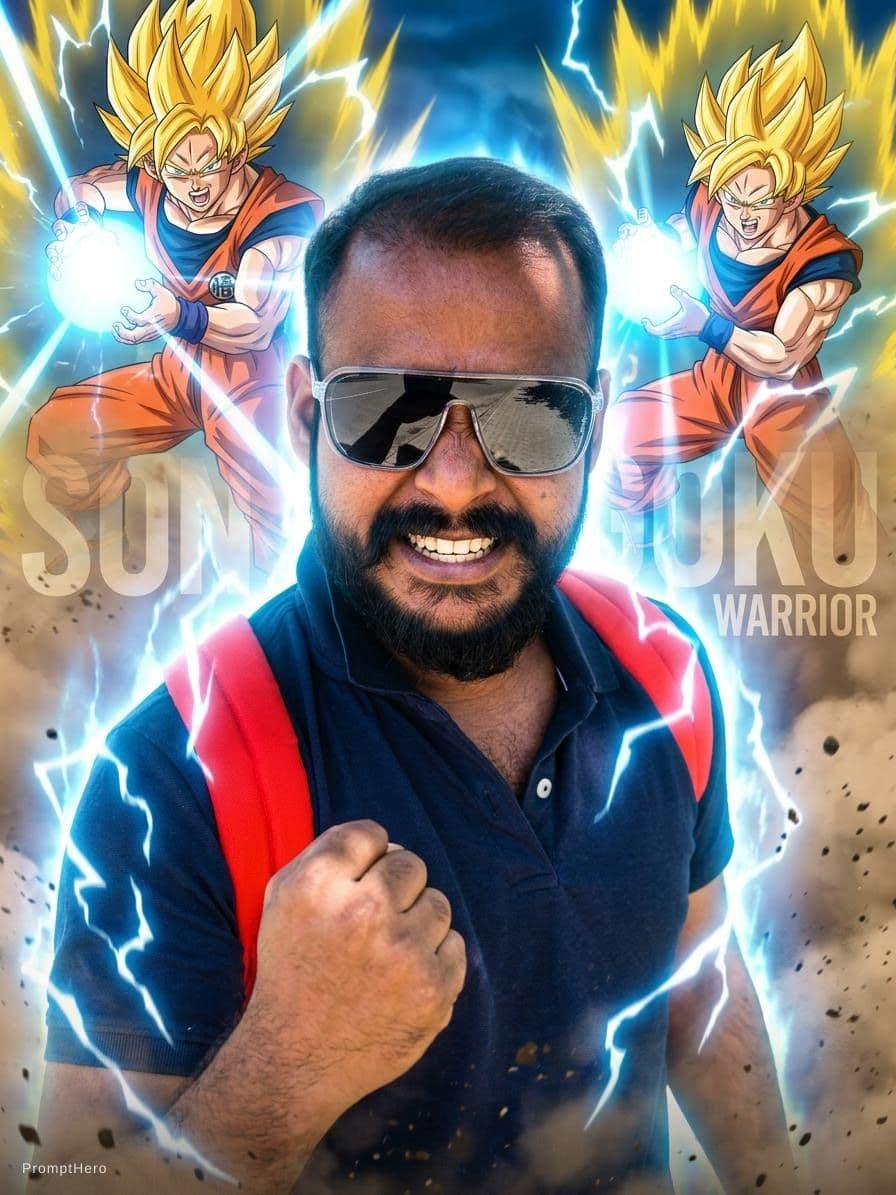 AI generated: @Son_goku wallpaper 