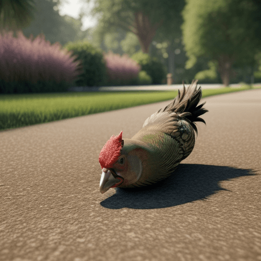 AI generated: Realistic large cock angling downward