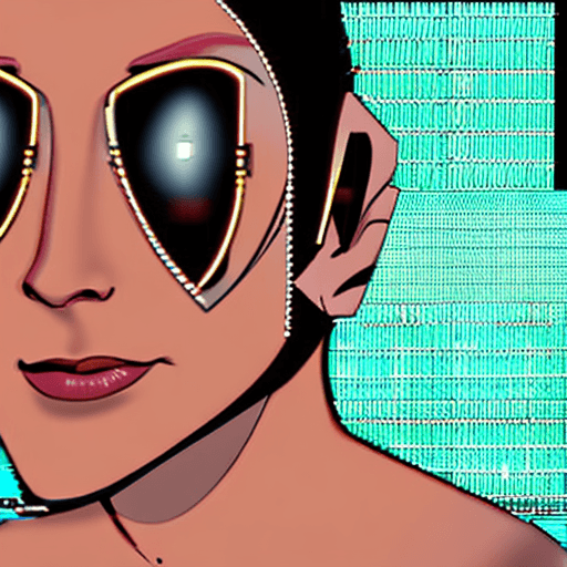 AI generated: Panam Palmer from cyberpunk flashing tits to camera