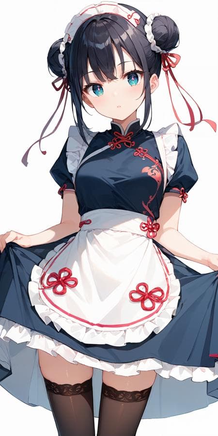 チャイナメイド/china maid(XL,pony,SD)