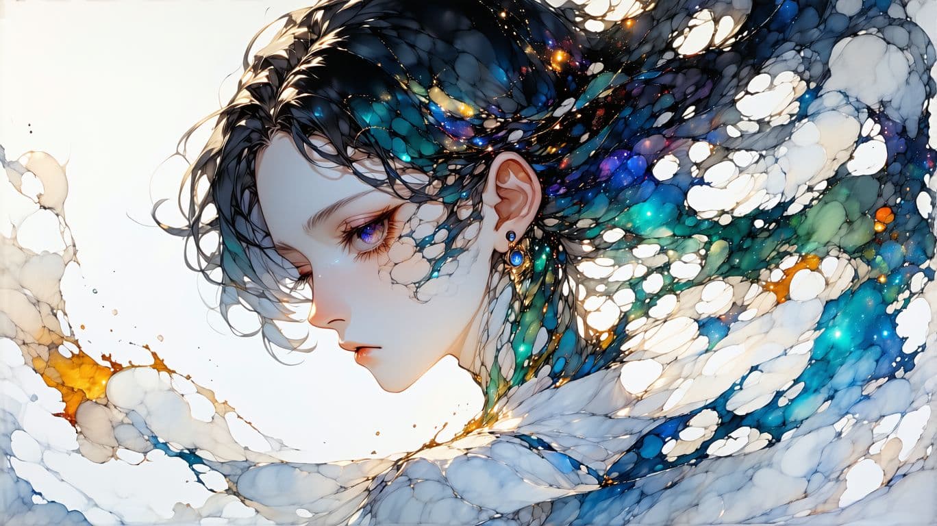 AI generated: The artwork should she evoke a sense of hope and healing, emphasizing her transformation from a tool...
